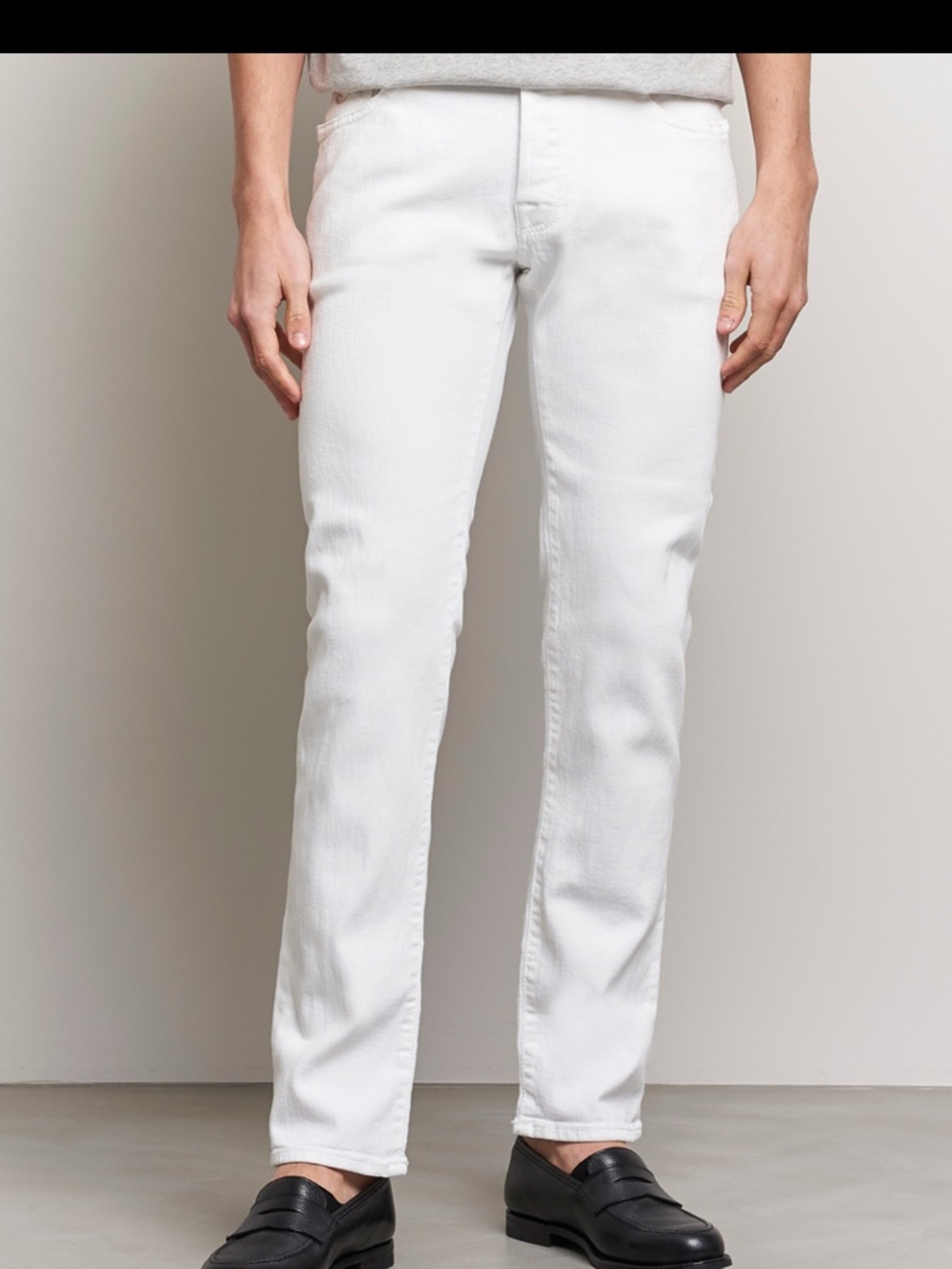 Jacob Cohën White Tailored Luxury Jeans Size 33 Made in Italy